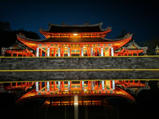istock The Beauty Reflection Sampookong Temple 1180426027