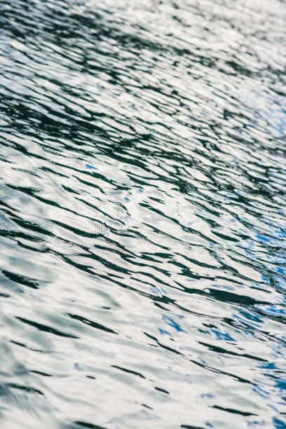 istock Background texture shot of dark blue water ripple 1180432502
