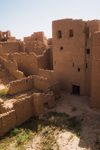 istock Traditional constructions and buildings walls in Morocco, Africa 1180434978