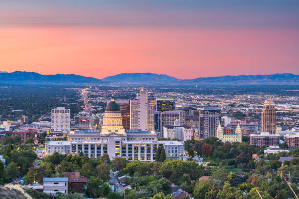 istock Salt Lake City, Utah, USA Downtown 1180452099