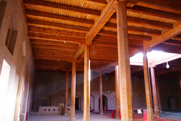 istock Interior inside Sugong tower in Turpan. the largest ancient Islamic tower in Turpan Xinjiang, China. 1180455700