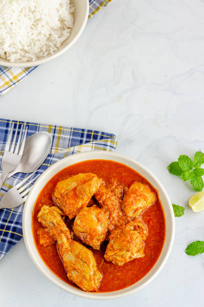 istock Indian Chicken Curry in a Bowl Vertical Photo 1180458629