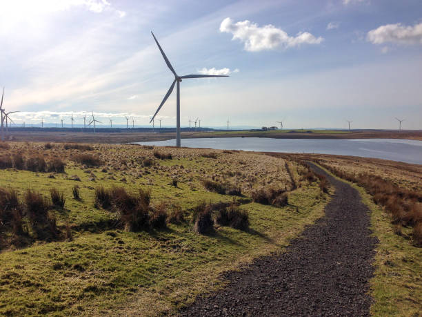 istock Whitelee Windfarm in Glasgow, Scotland 1180465088