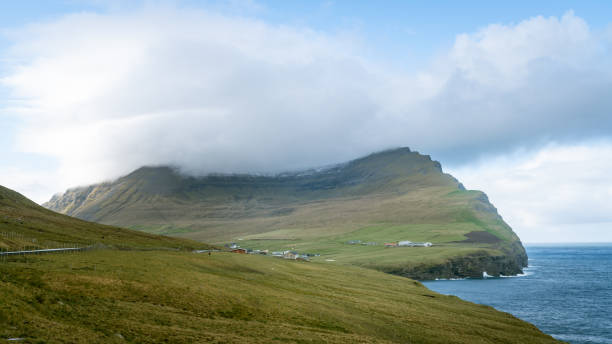 istock Dramatic landscape on Faroe Islands in the north Atlantic 1180467550