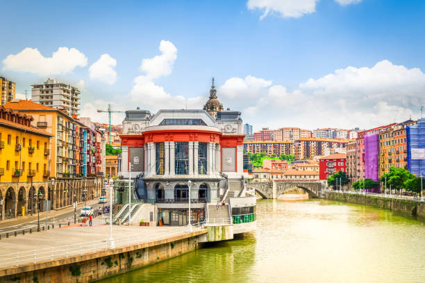 istock old town of Bilbao, Spain 1180473552