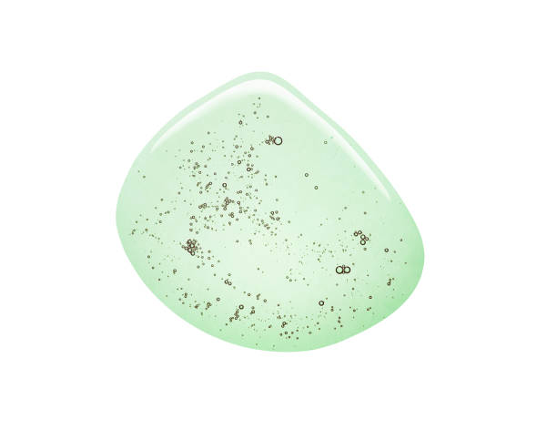 istock Liquid gel or serum on microscope screen isolated background 1180477818