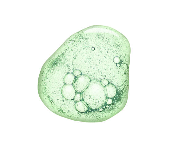 istock Liquid gel or serum on microscope screen isolated background 1180477999