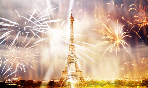 istock romantic destination Eiffel tower Paris, France 1180478470