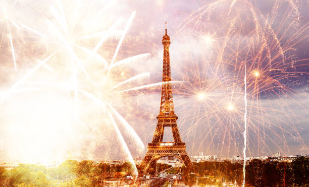 istock romantic destination Eiffel tower Paris, France 1180478919