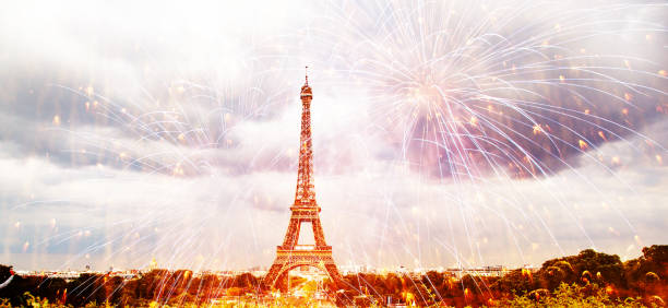 istock romantic destination Eiffel tower Paris, France 1180479023