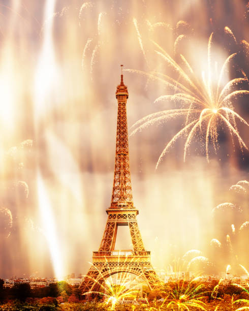 istock romantic destination Eiffel tower Paris, France 1180479563