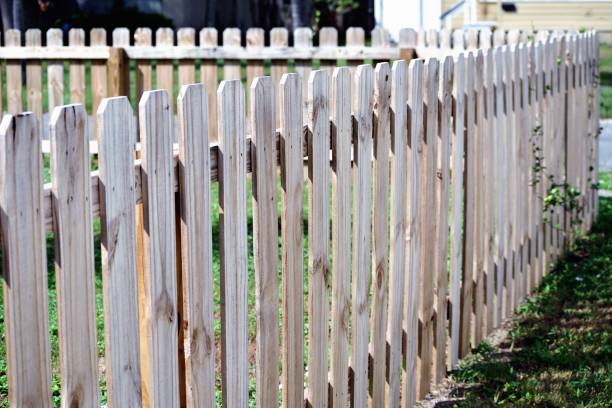 istock Wooden fence 1180514946