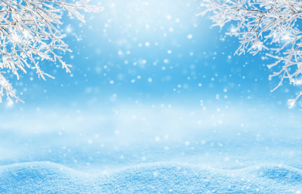 冬の背景 - rime ストックフォトと画像