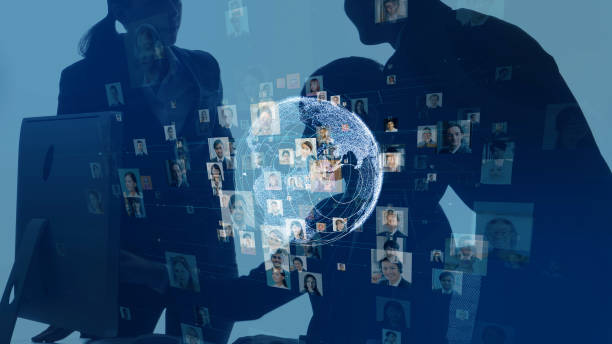istock Global communication network concept. Worldwide business. 1180529720