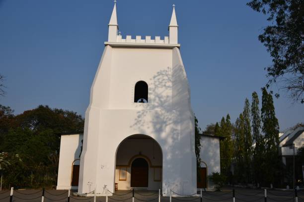 White church, Indore, Madhya Pradesh