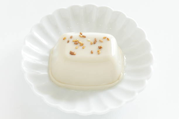 istock Japanese food, sesame tofu 1180543082