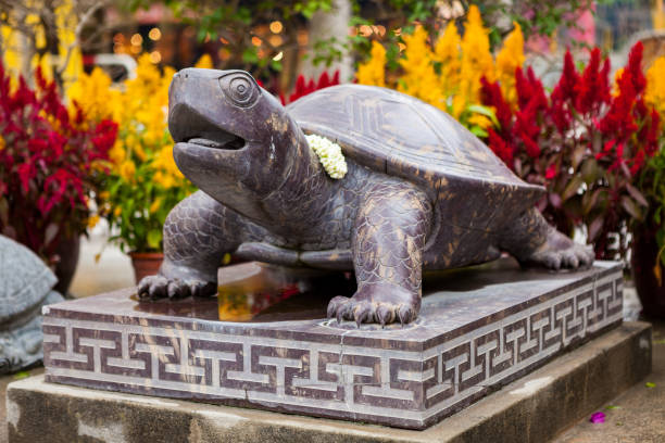 Turtle statue in Hong Kong outdoors