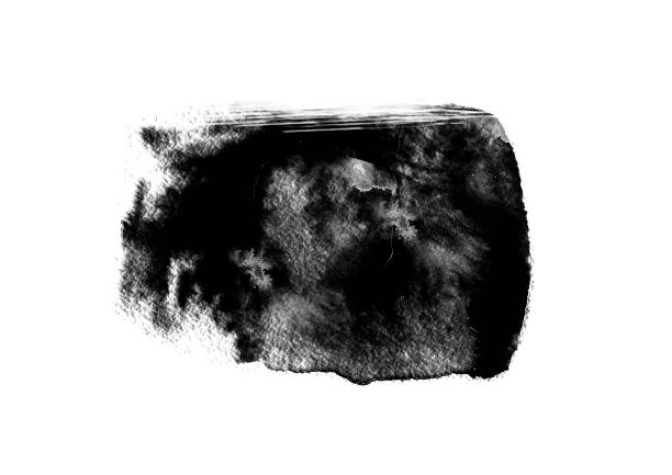 istock Black color graphic patches brush strokes for design background elements 1180548198