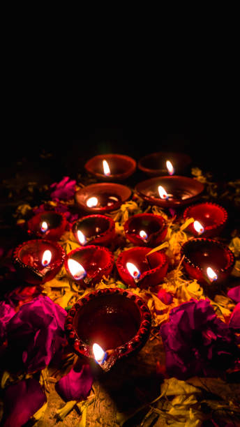 istock Diwali Diya(oil lamp) also known as diva 1180549326