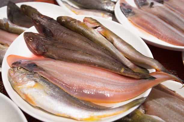 istock Self-selected small seafish in seafood stores 1180549389
