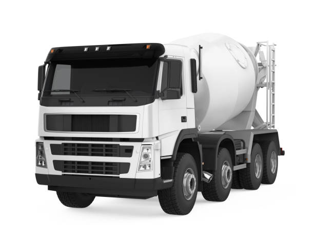 istock Concrete Mixer Truck 1180549473