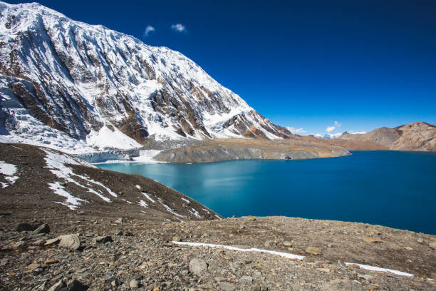 istock Tilicho Lake. Nepal, Annapurna circuit trek 1180551583