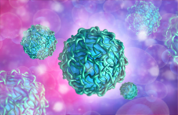 istock Background image of Bacteria, virus, cell infected organism 1180551660