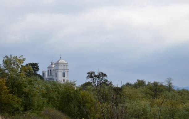 istock white orthodox church on the hill 1180551949