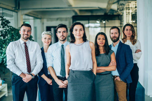 istock Leading her team to the top 1180552881