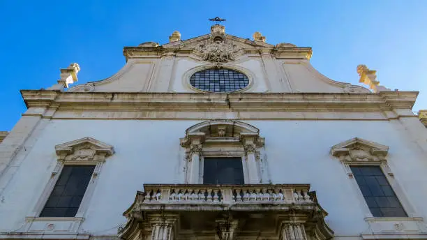 Photo of Facade of the Church of St. Dominic.