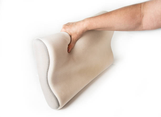 istock Pillow memory foam for healthy sleep 1180556676