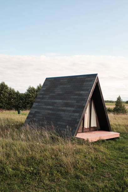istock wigwams in nature. A hause. glamping 1180566803