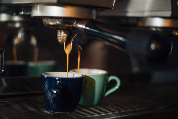 istock Prepartion of the espresso coffee 1180568381