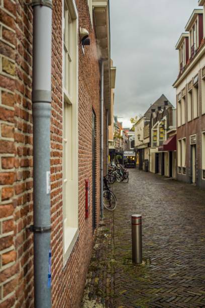 istock Small Dutch street 1180569158