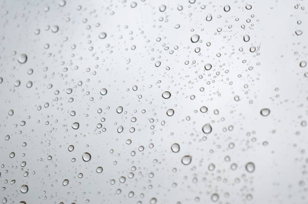 istock Drops of rain on the window 1180570439