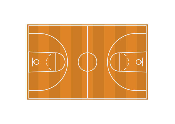 Cancha De Básquetbol Con Las Secciones Y Perspectiva Vectores Libres de Derechos - iStock Cancha De Básquetbol Con Las Secciones Y Perspectiva Vectores Libres de Derechos - iStock