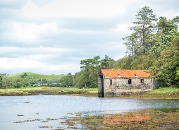 istock Old Boathouse in Westport, Ireland 1180574764