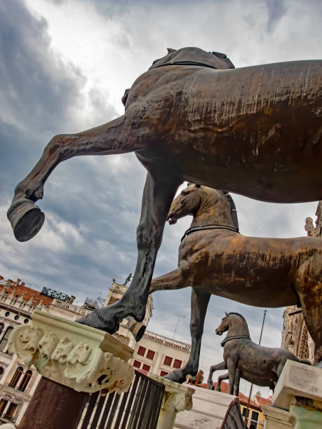 istock San Marco reproduction horses on the Basilica 1180578507
