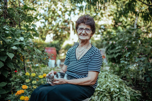 istock Senior Woman Gardener 1180580459