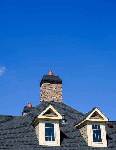 istock Dormers and Stone Chimney 1180584445