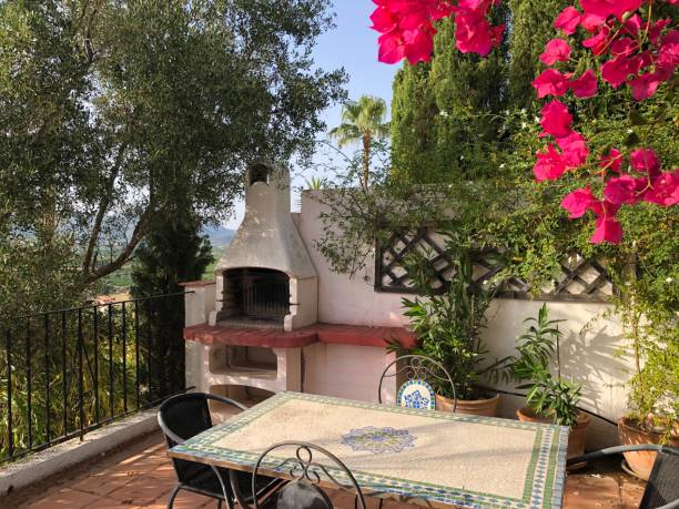 istock Villa Barbecue and eating area near Orba, Spain 1180596654