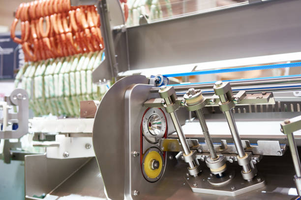 istock Industrial equipment for sausage line 1180603246
