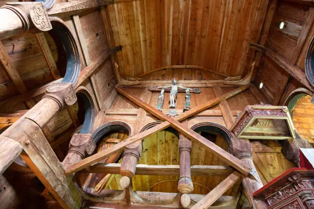 Photo of Urnes Stave Church in Norway