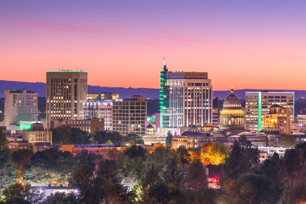 istock Boise, Idaho, USA Downtown 1180607821