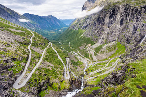 istock Trollstigen center and lookout in Norway 1180608991