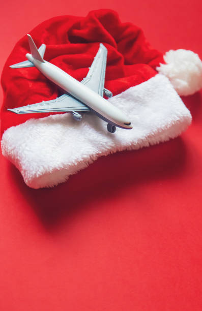 istock Christmas background in red. Travel. Selective focus. 1180609952