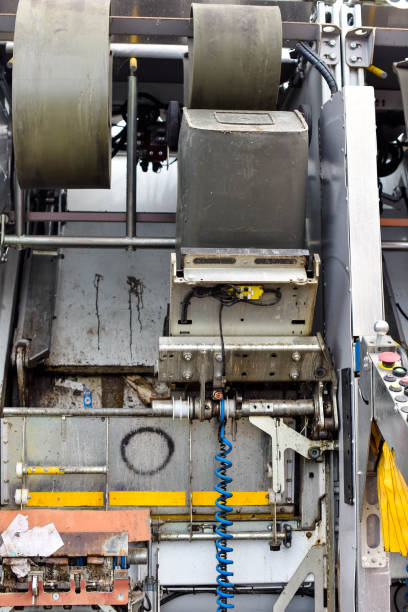 istock picking up bins with a truck 1180610140