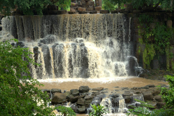 istock Waterfall at Da Han, Trang Bom, Vietnam 1180611384