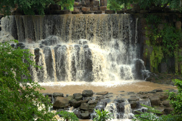 istock Waterfall at Da Han, Trang Bom, Vietnam 1180611577