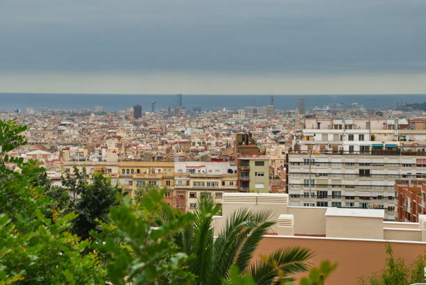 istock Barcelona, Spain - 14.08.2019: City walk and cityscapes 1180612665